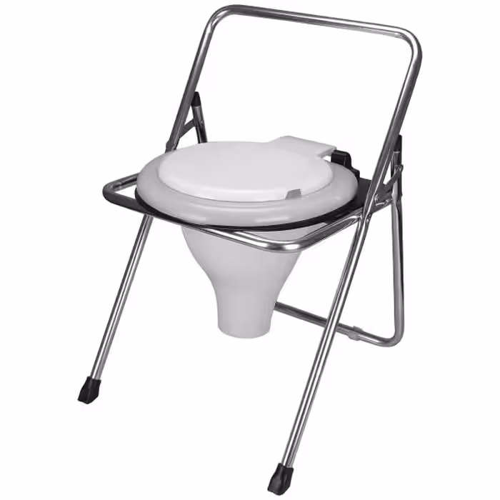 توالت فرنگی تاشو آلومینیومی