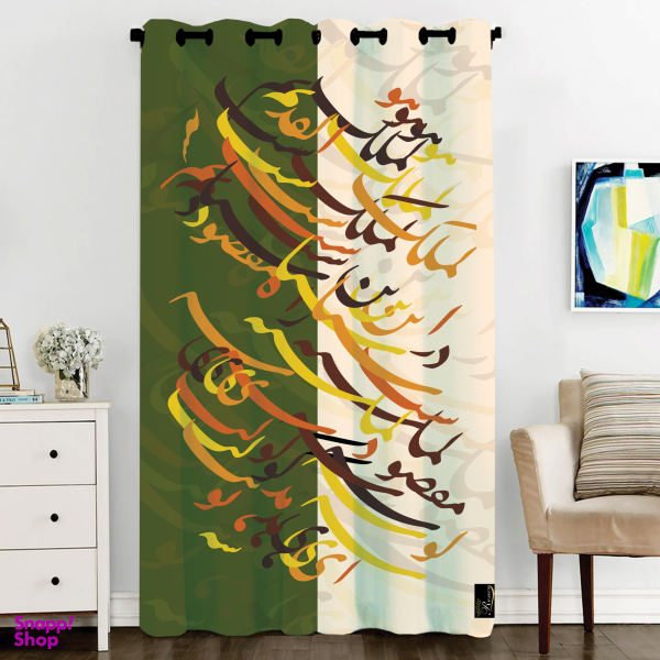 پرده مدل C6-50422 سایز 270x140 سانتی‌متر