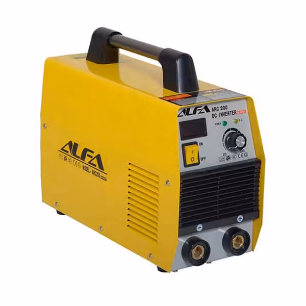 اینورتر جوشکاری 200 آمپر تک ولوم آلفا مدل ARC200  INVERTER ALFA MODEL ARC200