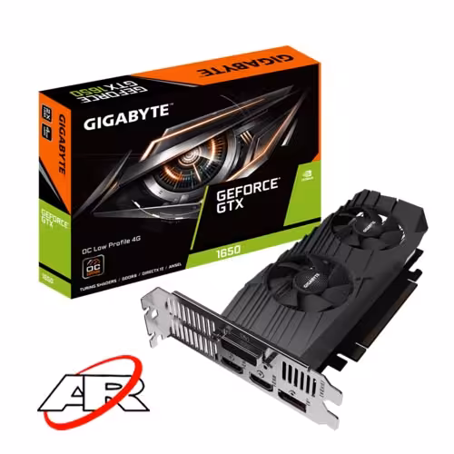 کارت گرافیک گیگابایت مدل GTX 1650 D6 OC Low Profile 4GB