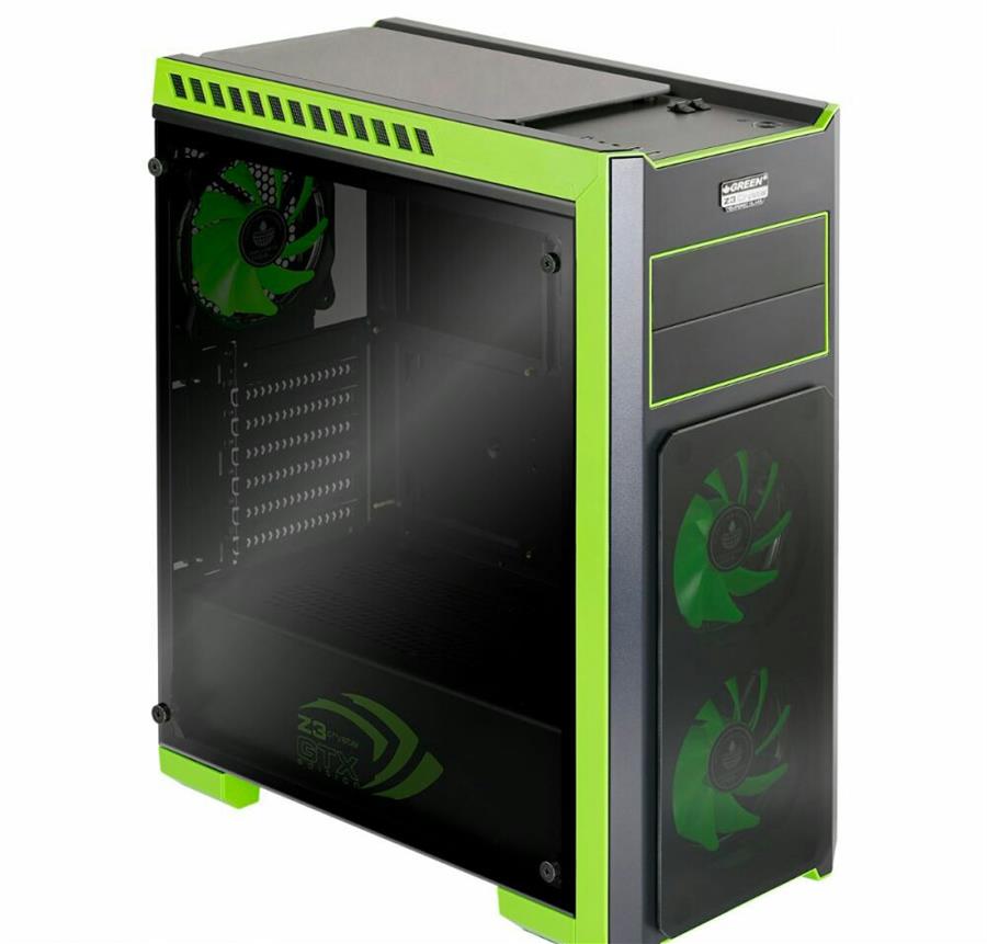 کیس گرین مدل زد 3 کریستال سبز