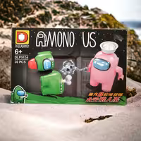 لگو امانگ آس پک دوتایی سبز و صورتی