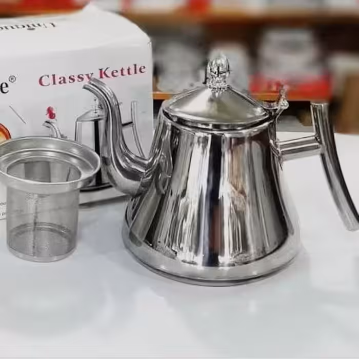 قوری تمام استیل یونیک ظرفیت یک لیتر