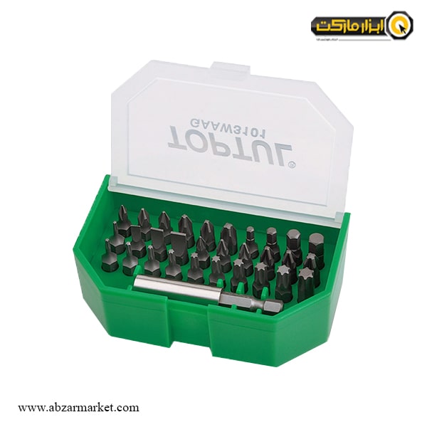 ست سر پیچ گوشتی تاپ تول 31 عددی مدل GAAW3101