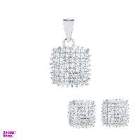 نیم ست نقره اقلیمه کد NN327