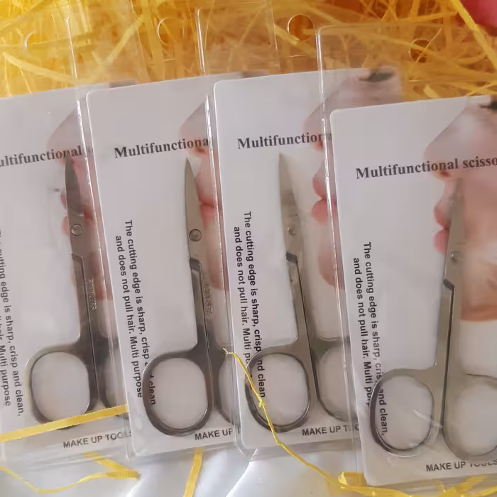 قیچی تیز ابرو استیل(ارایشی شب وروز)