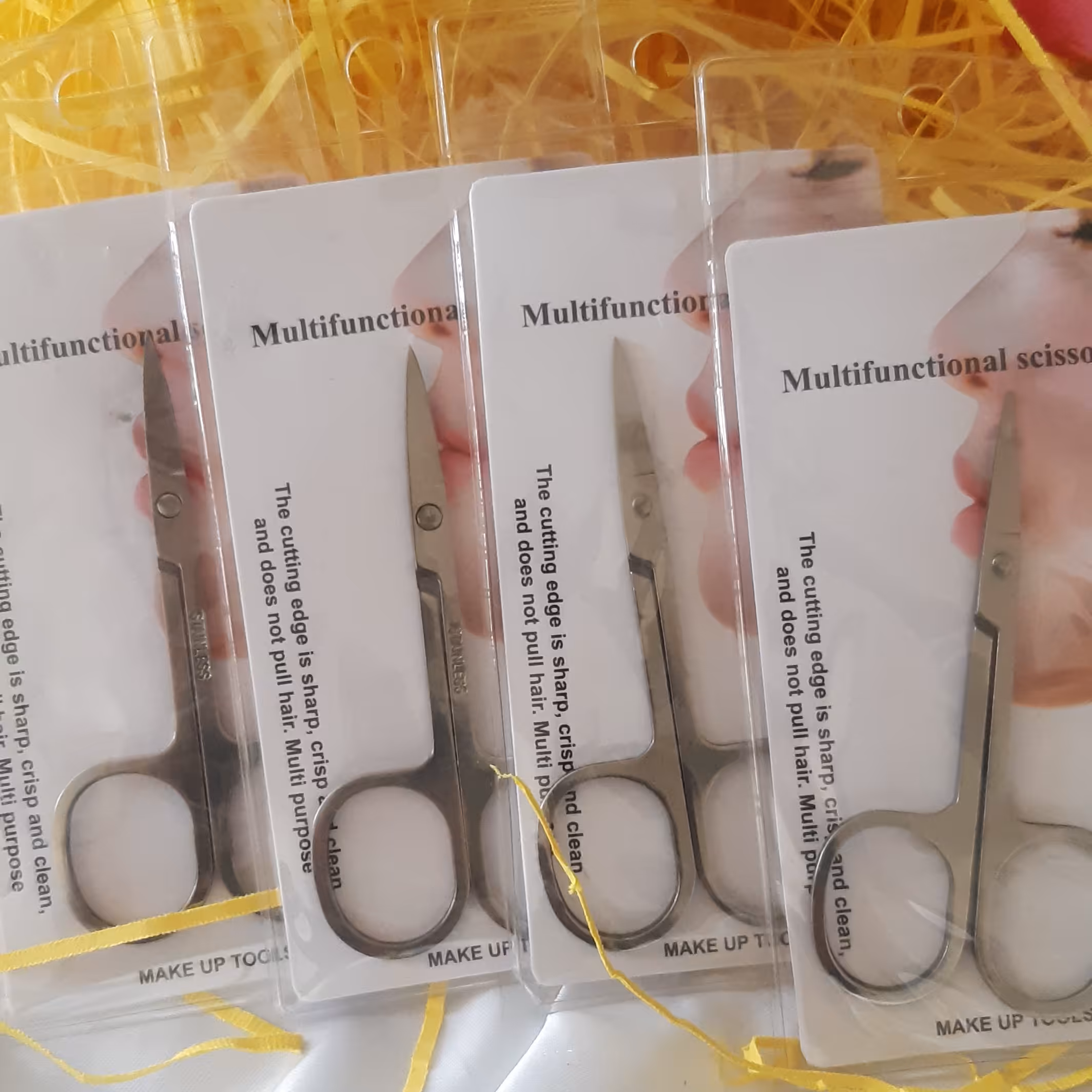 قیچی تیز ابرو استیل(ارایشی شب وروز)