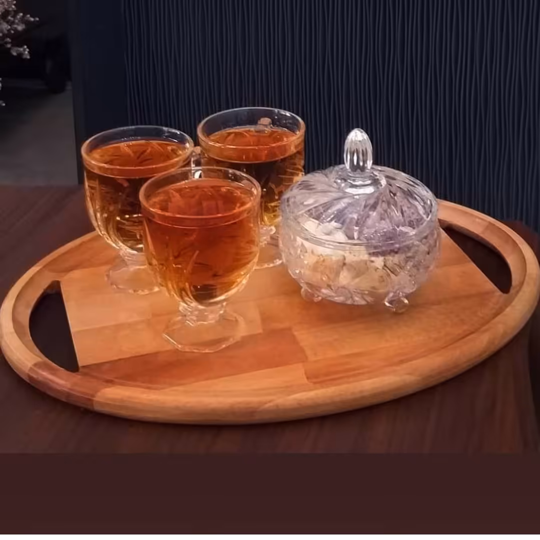  دیس بیضی دسته دار