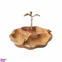 اردوخوری گرد سه خانه گلدکیش مدل گلدن برد کد GK829470