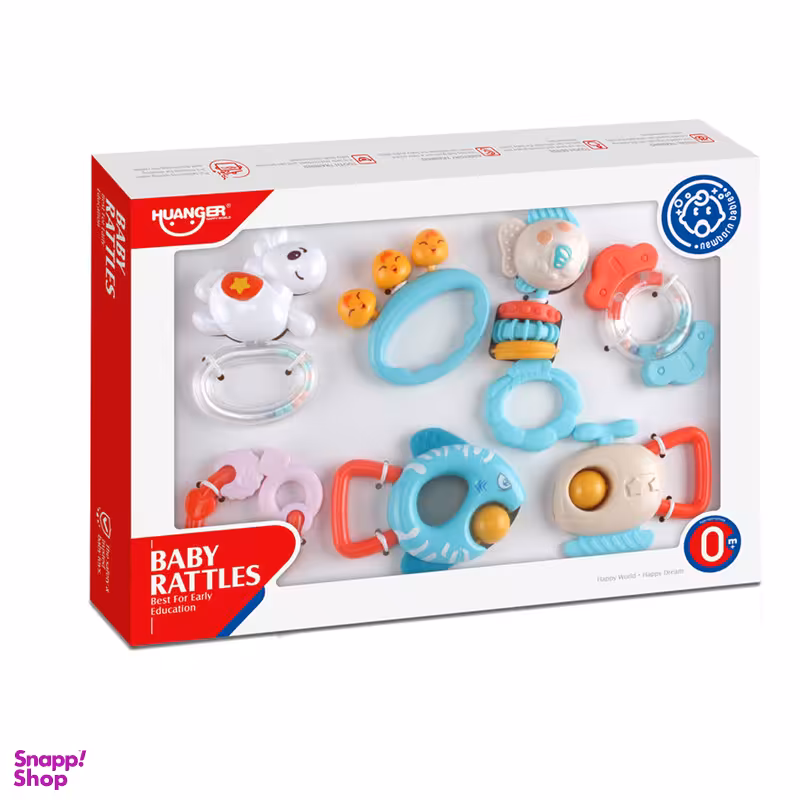 جغجغه هانگر مدل HE0131 بسته 7 عددی