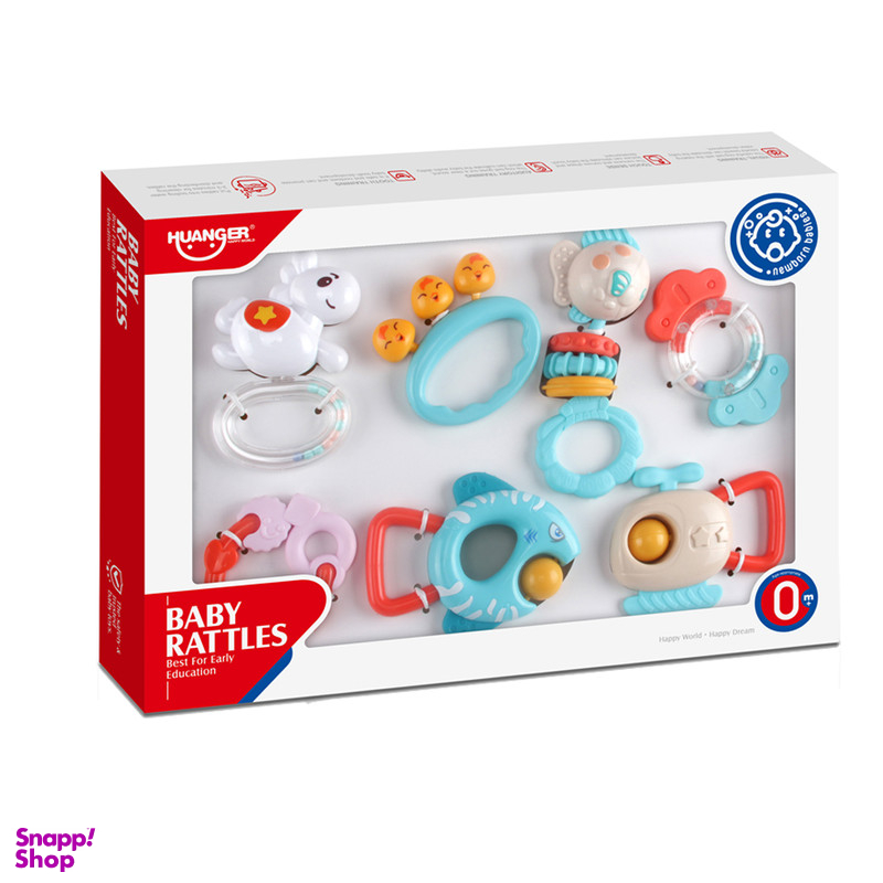 جغجغه هانگر مدل HE0131 بسته 7 عددی