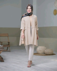 مانتو اسپرت زنانه کرپ مدل ایدا خنک