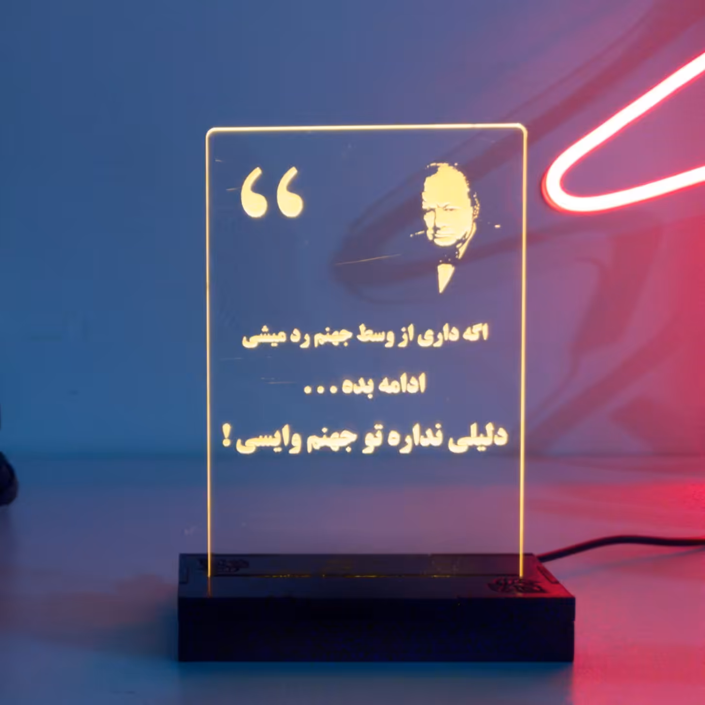 بالبینگ PG2810 مینی اداپتوری تک نور .پایه 10سانت کارگیرتا 3 میل ضخامت