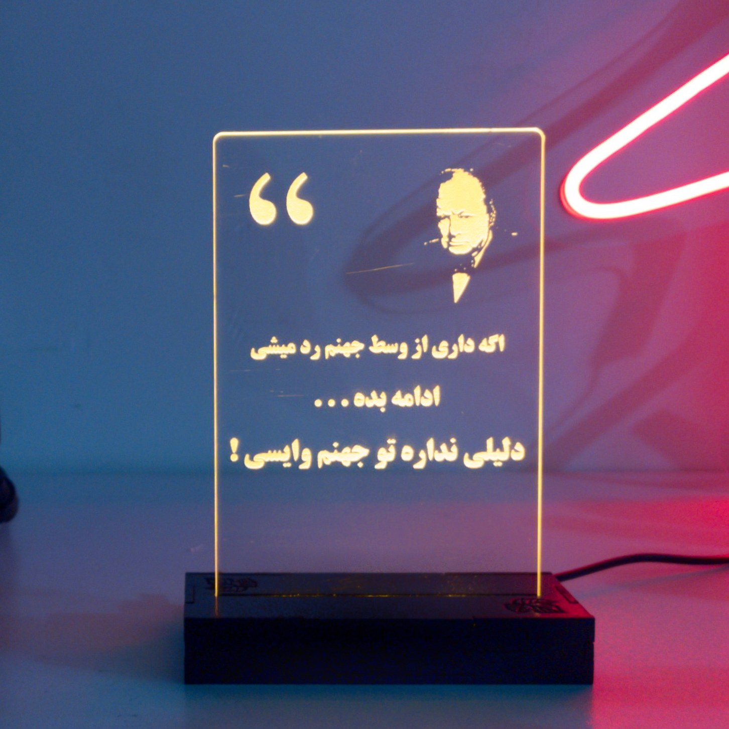 بالبینگ PG2810 مینی اداپتوری تک نور .پایه 10سانت کارگیرتا 3 میل ضخامت