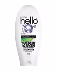 ماسک صورت زغالی هلو فرش Hello Fresh حجم 110ml