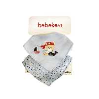 پیش بند نوزادی ببک اوی bebekevi مجموعه 2 عددی