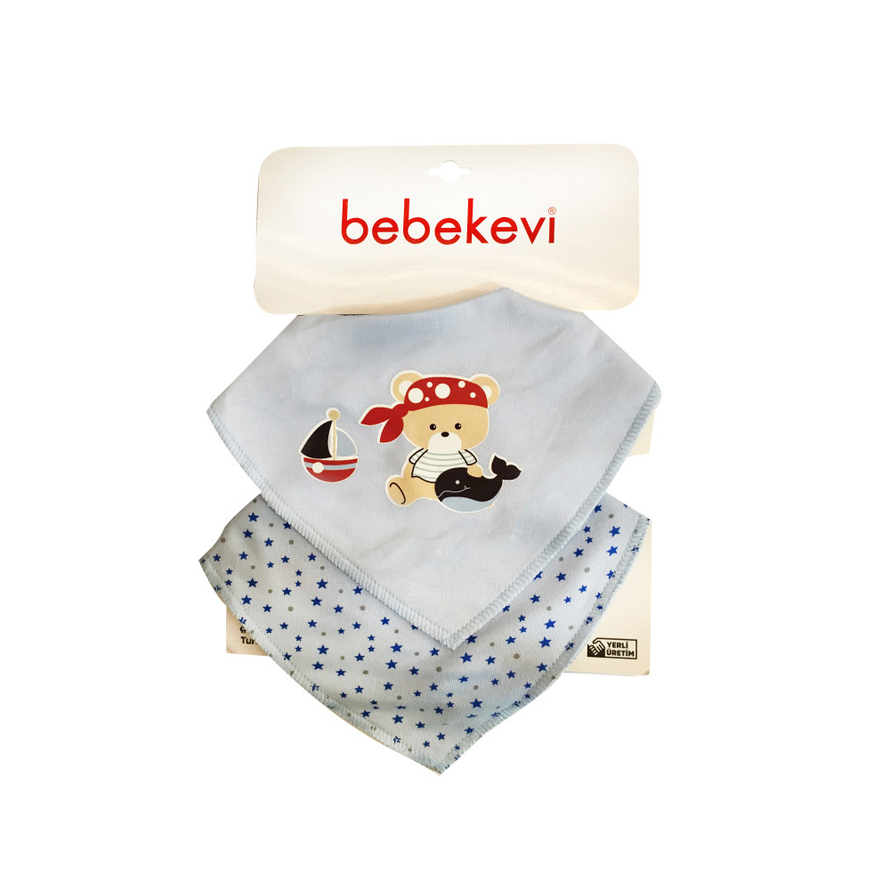 پیش بند نوزادی ببک اوی bebekevi مجموعه 2 عددی