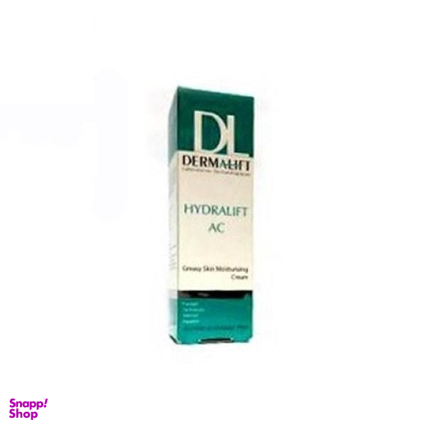 کرم مرطوب کننده درمالیفت (Dermalift) مدل Hydralift AC مناسب پوست چرب حجم 50 میلی‌لیتر