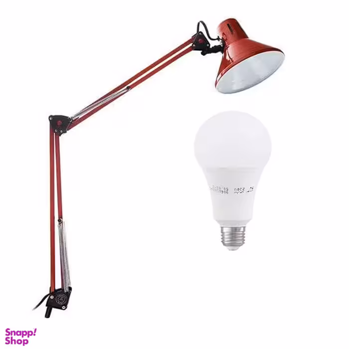 چراغ مطالعه مدل EN-101 همراه با لامپ ال ای دی 9 وات