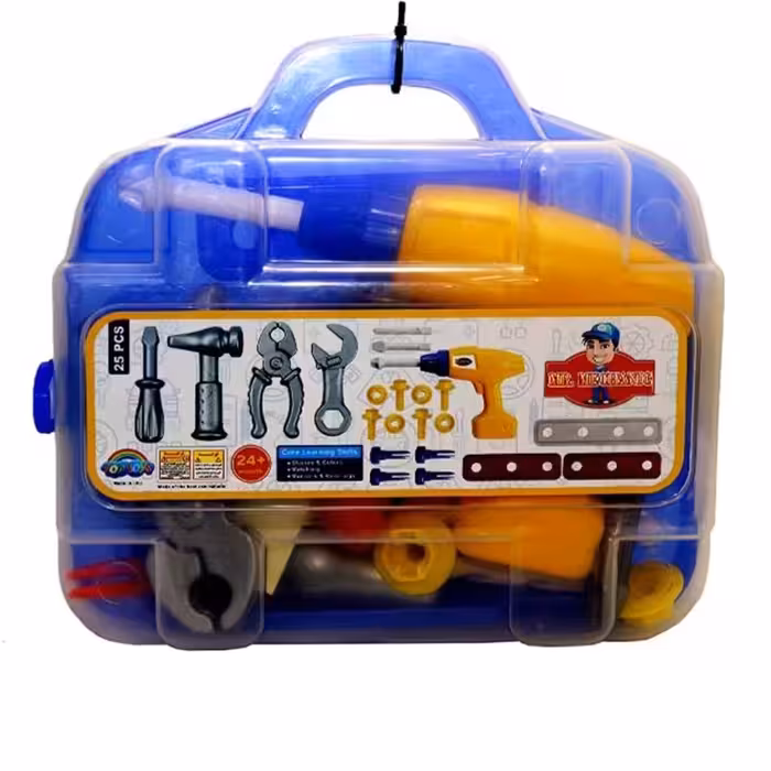 اسباب بازی ست ابزار مکانیکی کیفی 25 تیکه