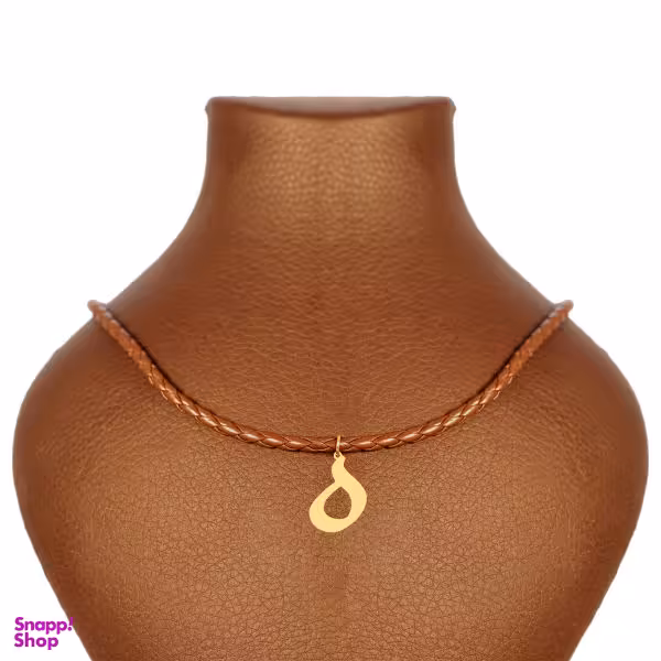 گردنبند طلا 18 عیار زنانه سانا گالری مدل حرف ه D10812