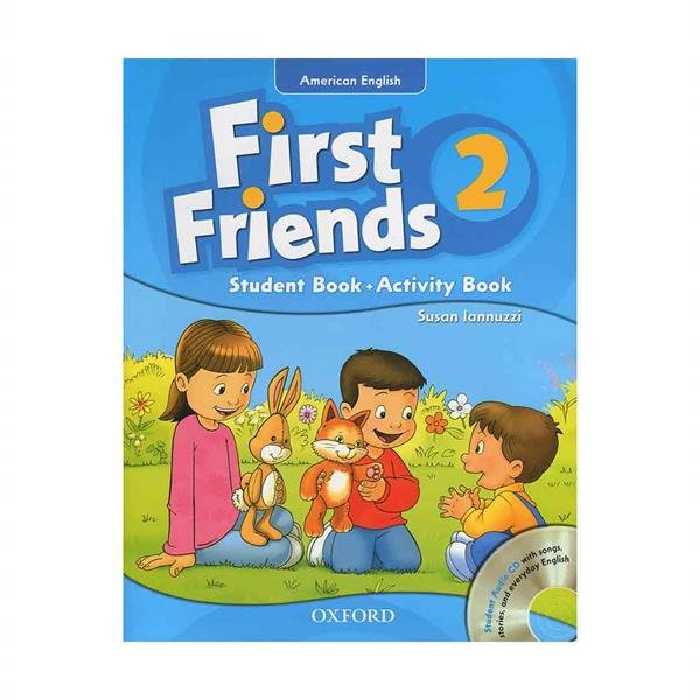 کتاب American First Friends 2 اثر Susan Iannuzzi انتشارات آکسفورد سایز بزرگ