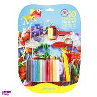 خمیربازی 10 رنگ آریا مدل 1023