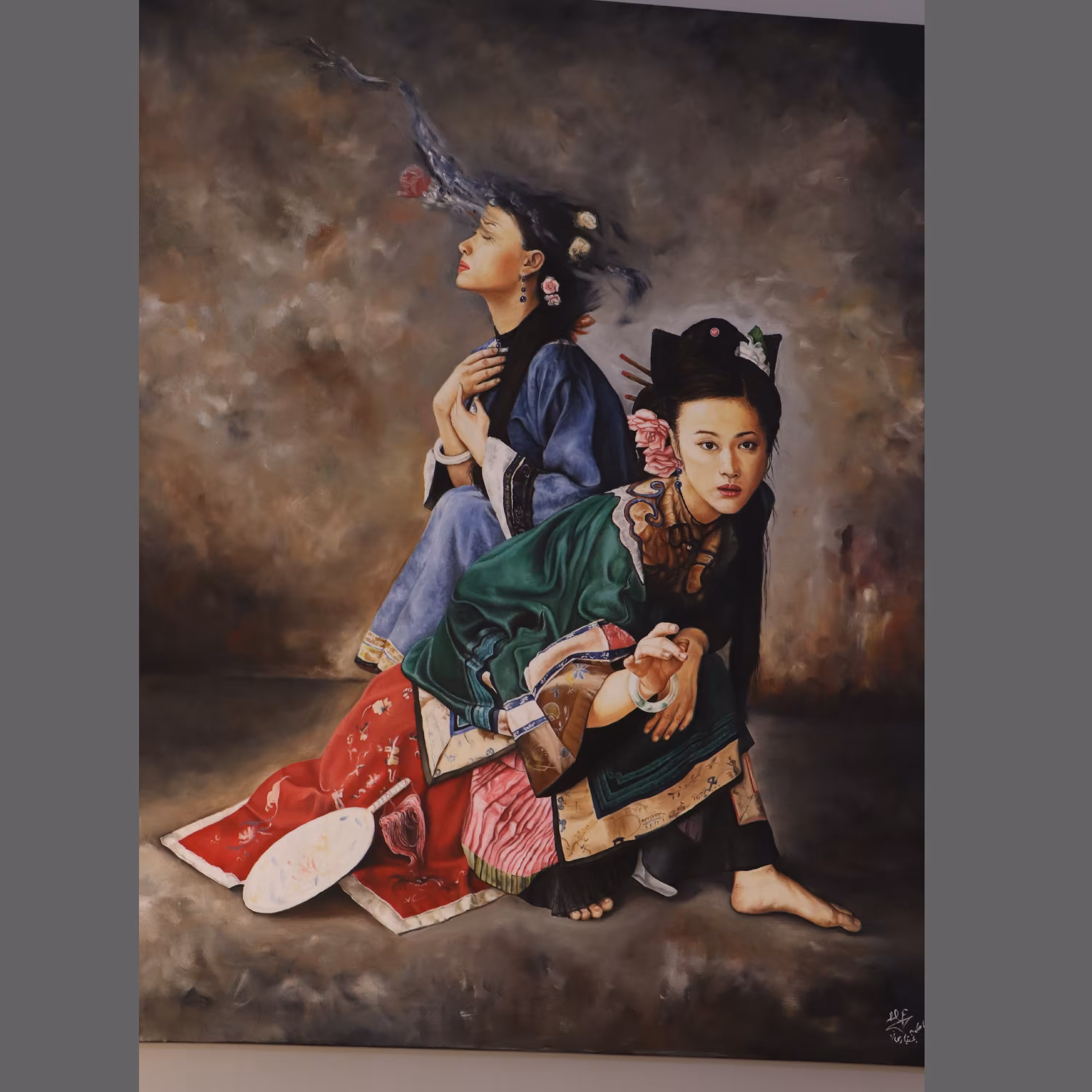 تابلو نقاشی رنگ روغن 