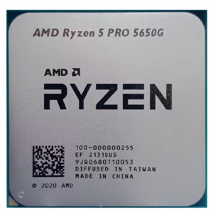 پردازنده CPU ای ام دی بدون باکس مدل Ryzen 5 PRO 5650G فرکانس 3.9 گیگاهرتز