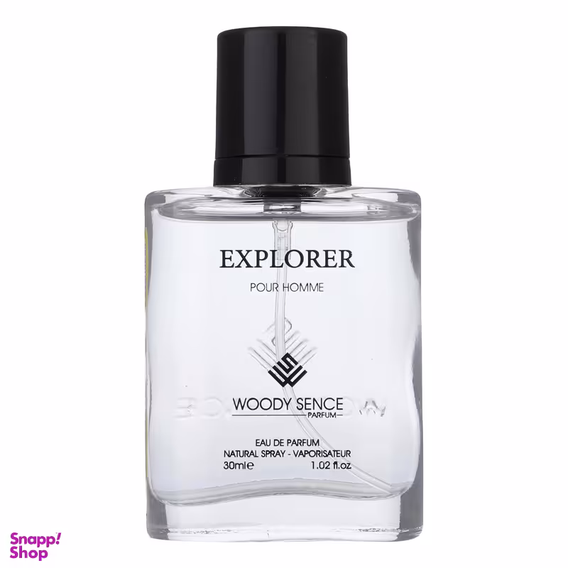 عطر جیبی مردانه وودی سنس مدل Explorer  حجم 30 میلی‌لیتر