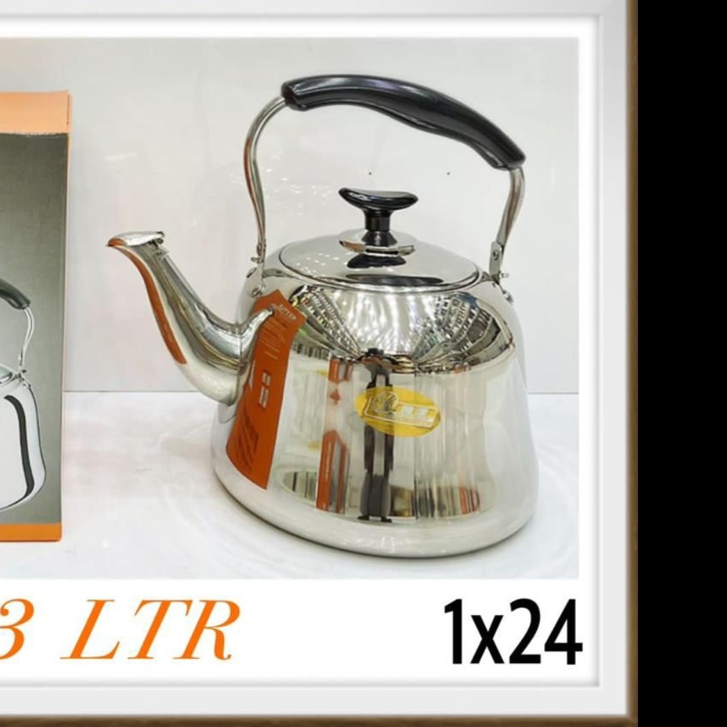 کتری استیل 3لیتر سوتی خارجی