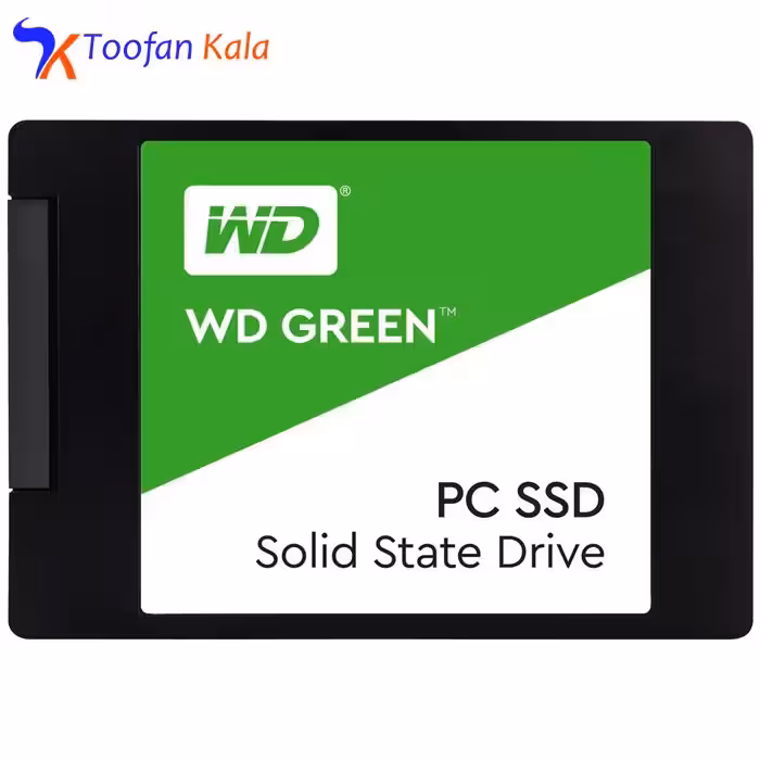 اس اس دی اینترنال وسترن دیجیتال مدل Green PC WDS120G2G0A ظرفیت 120 گیگابایت