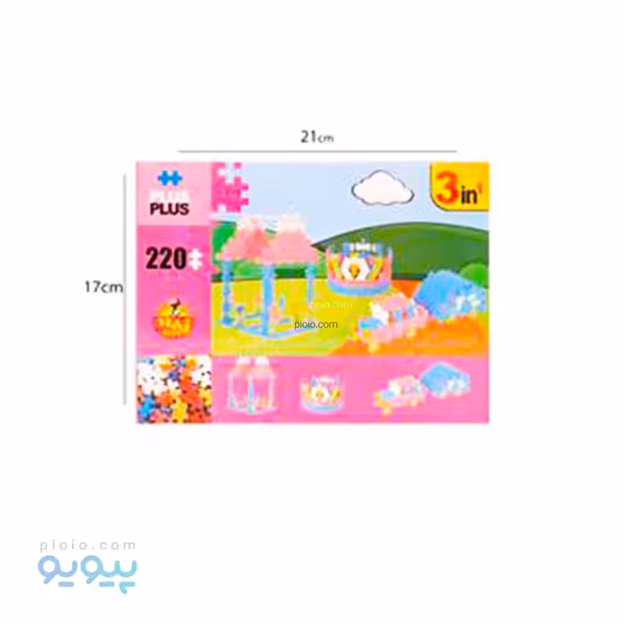 پک لگو دخترانه 220  تیکه آیتم 7139 عمده و کارتنی