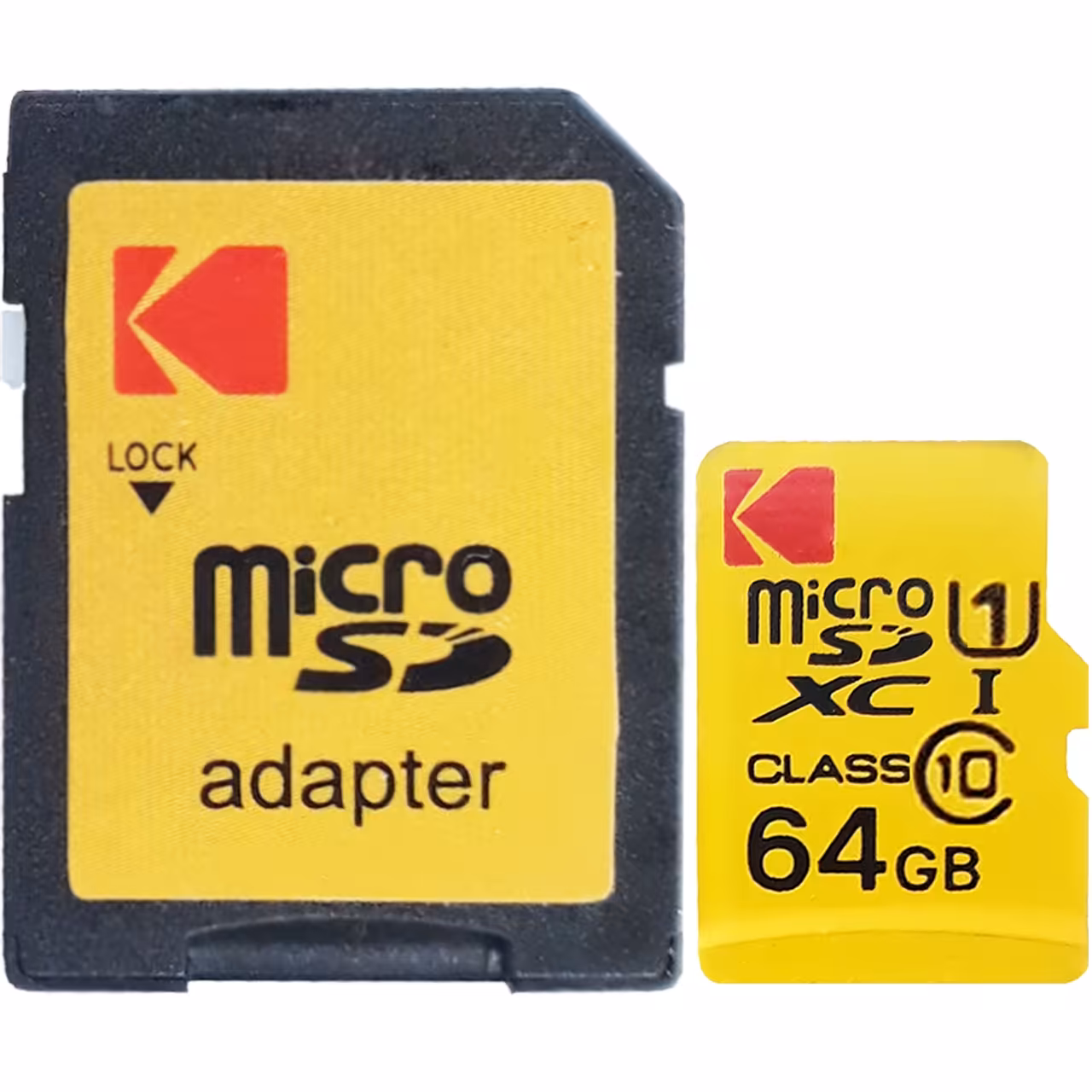 کارت حافظه MicroSDXC کداک مدل Premium Performance کلاس 10 استاندارد UHS-I U1 سرعت 85MBps ظرفیت 64 گیگا بایت به همراه آداپتور SD