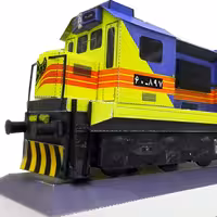 کیت ساخت ماکت لکوموتیو سراسری ایران