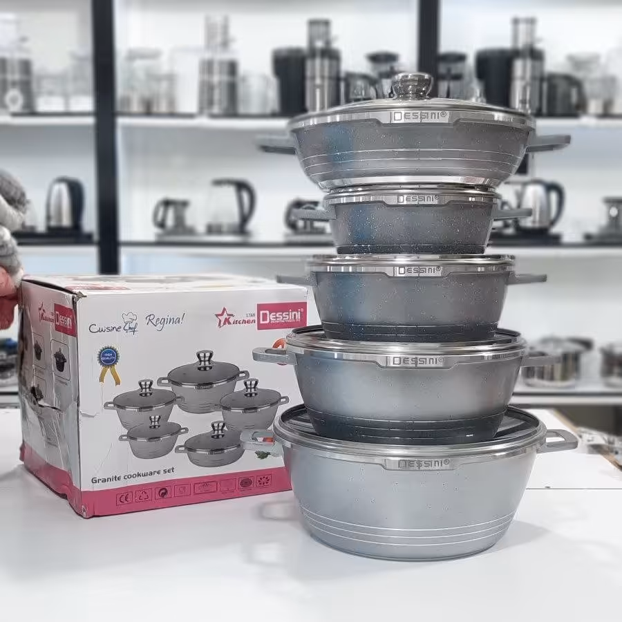 سرویس قابلمه 10 پارچه اصلی دسینی DESSINI