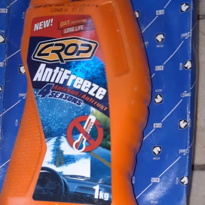 ضدیخ  و ضد جوش و ضد زنگ یک لیتری کراپ چهار فصل 