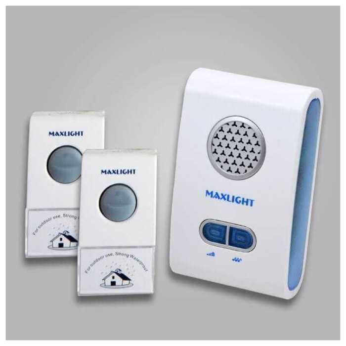 زنگ بیسیم مکس لایت  (دو ریموت)