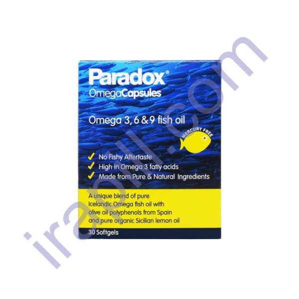 سافت ژل امگا پارادوکس او پی دی فارما 30 عدد