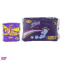 نوار بهداشتی تافته مدل Yalda بسته 7 عددی + پد بهداشتی روزانه مدل Ultra thin بسته 20 عددی