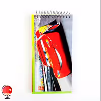 دفترچه یادداشت 70 برگ BS جلد سخت سیمی طرح ماشین کد 2562