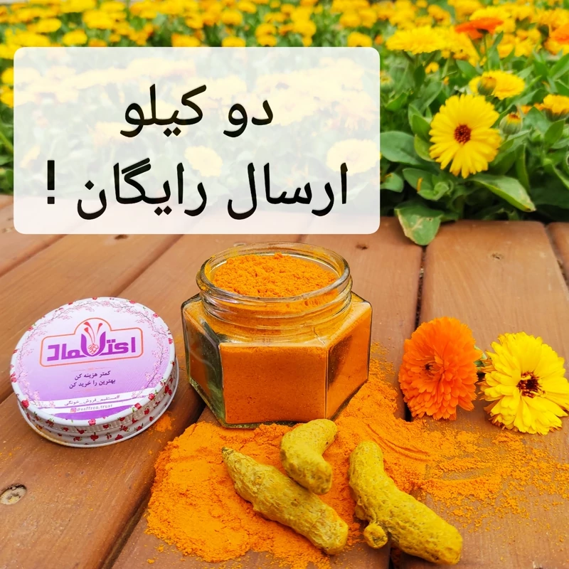 زردچوبه زرین هندی 100 گرمی اعتماد (تخفیف شگفت انگیز ) | amazonchi