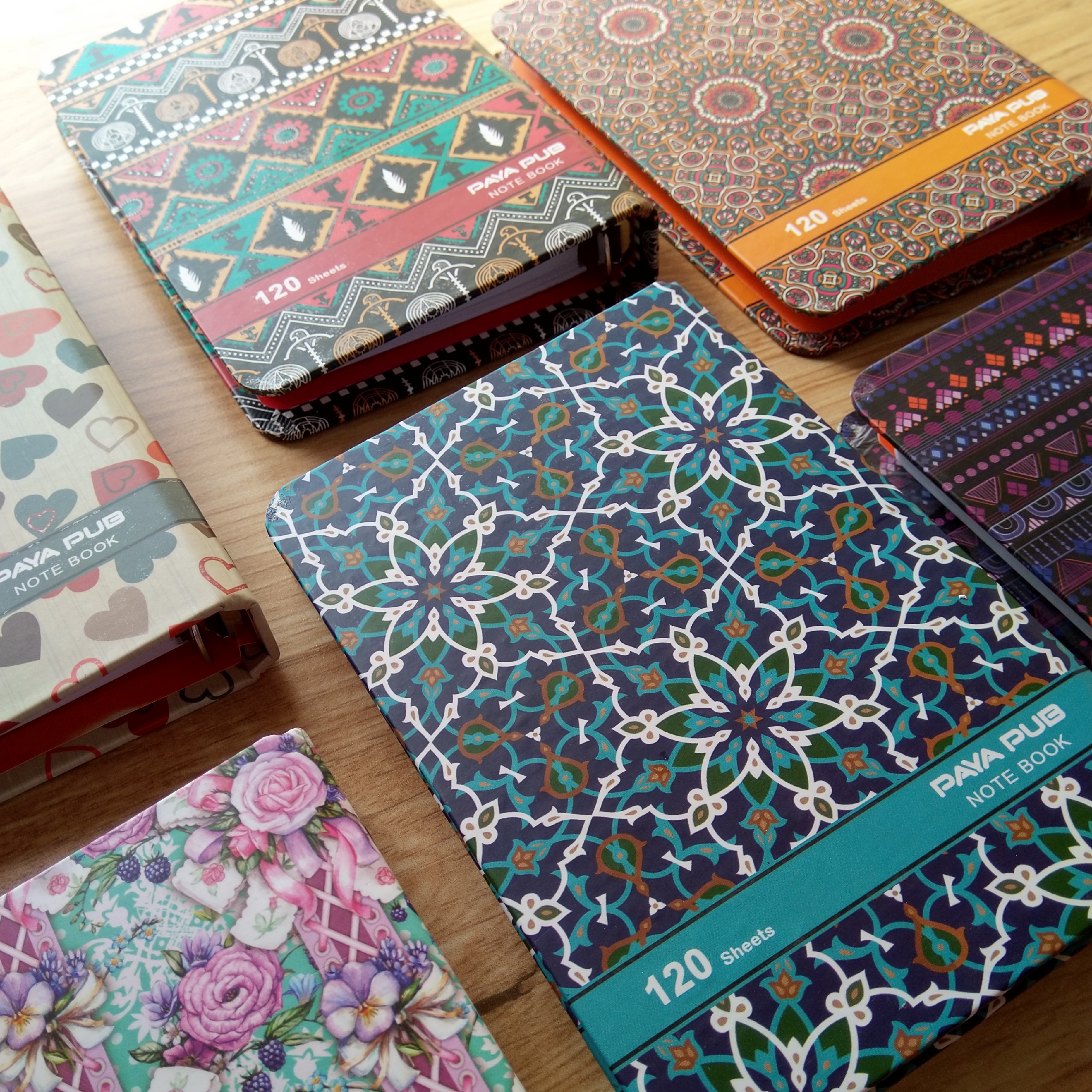 دفترچه کلاسوری طرح دار 