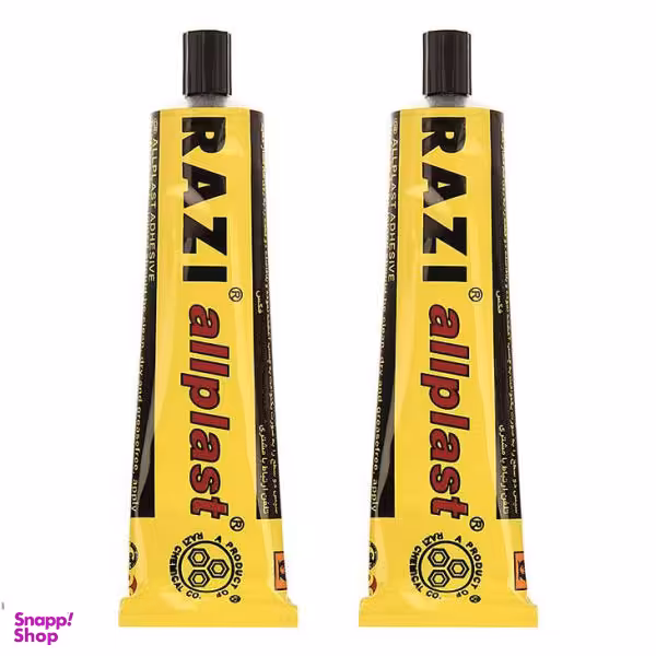 چسب مایع رازی مدل Allplast بسته 2 عددی