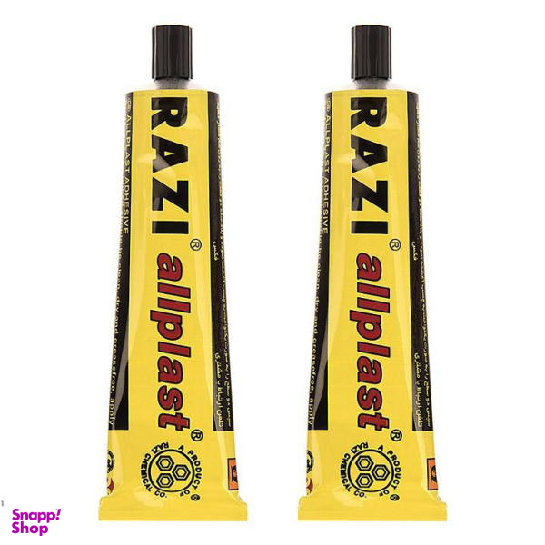 چسب مایع رازی مدل Allplast بسته 2 عددی