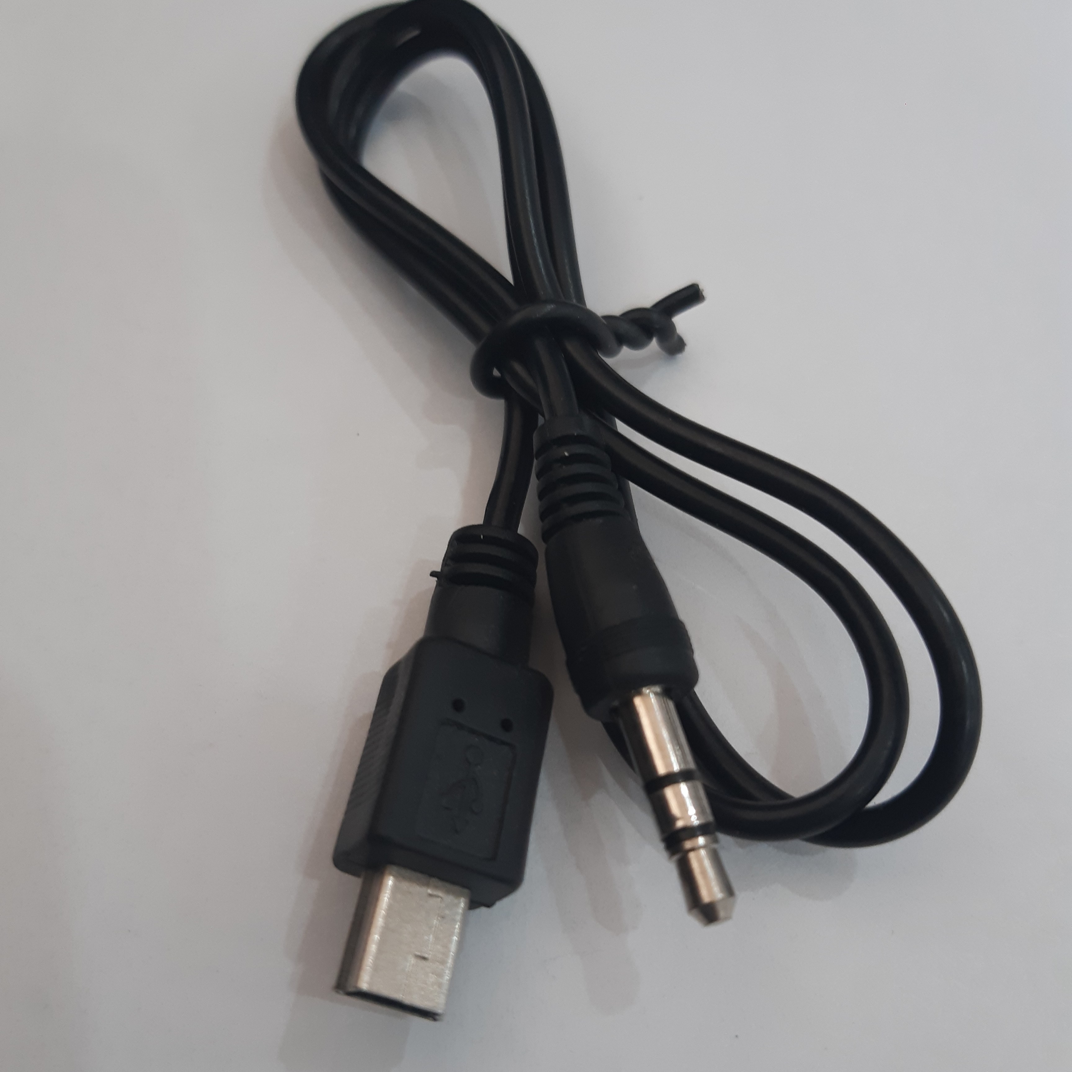 کابل تبدیل نرگی mini-USB به نرگی AUX طول 50cm