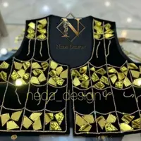 سخمه لباس کوردی مجلسی با طرح دلخواهتون سوزن دوزی منجوق دوزی میشه
