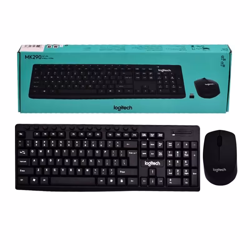 کیبورد و ماوس بی سیم لاجیتک Logitech MK290
