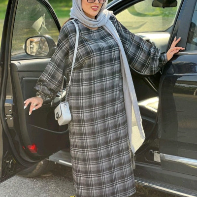 مانتو کفتان پشمی