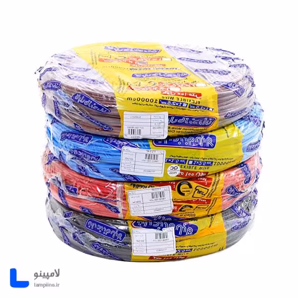 سیم افشان 1.5×1 کابل مازندران حلقه 100 متری1